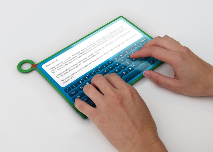 OLPC XO-3 - Editor de texto simple