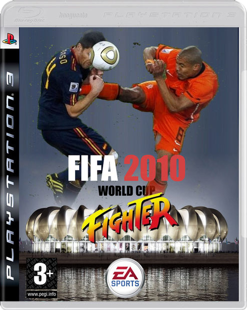 De Jong en el nuevo Fifa 2010 Fighter