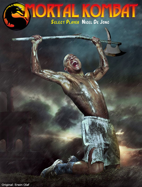 De Jong en la portada del nuevo Mortal Kombat