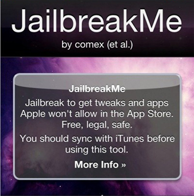 JailbreakMe, por comex