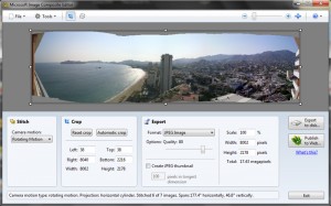 Microsoft Image Composite Editor, crear imágenes panorámicas gratis
