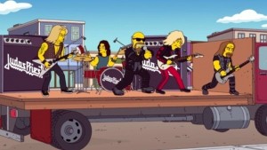 Judas Priest y la metida de pata de los Simpsons